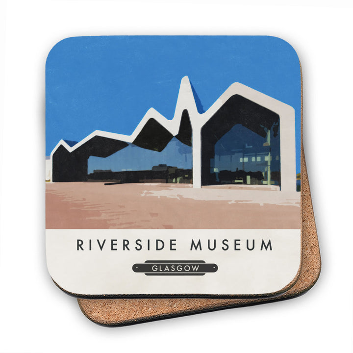 The Riverside Museum, Scotland MDF Coaster
