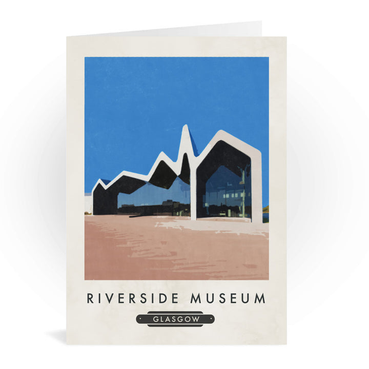 The Riverside Museum, Scotland Greeting Card 7x5