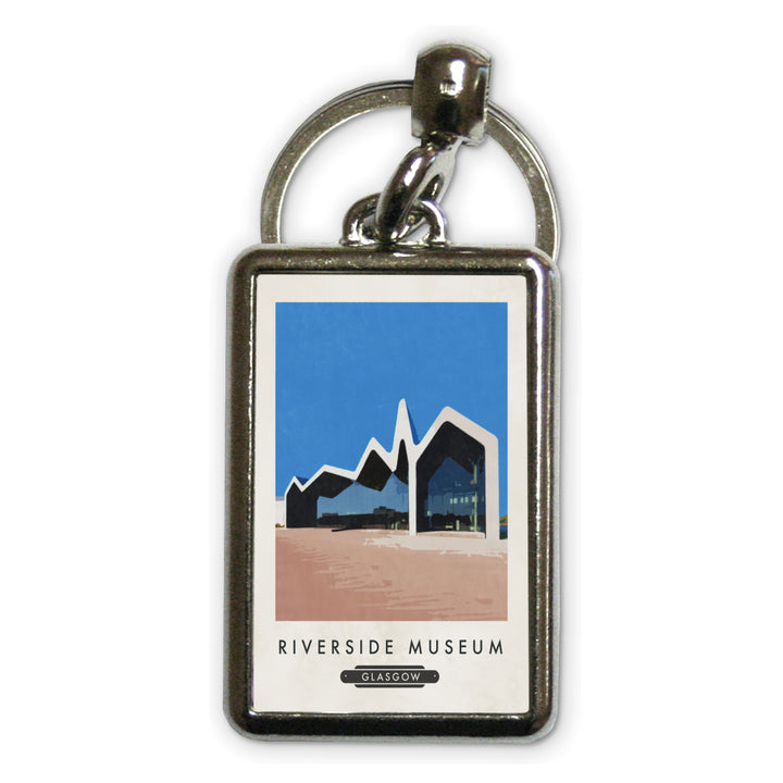 The Riverside Museum, Scotland Metal Keyring