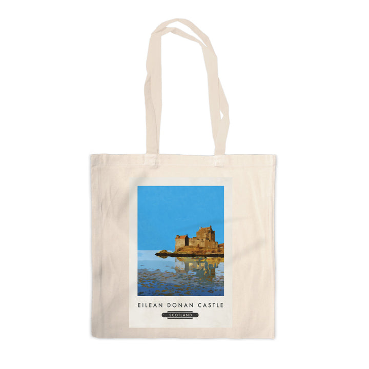 Eileen Donan Castle, Scotland Canvas Tote Bag