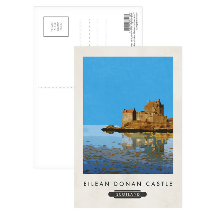 Eileen Donan Castle, Scotland Postcard Pack