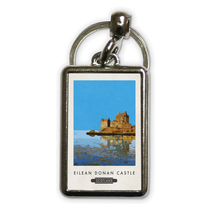 Eileen Donan Castle, Scotland Metal Keyring