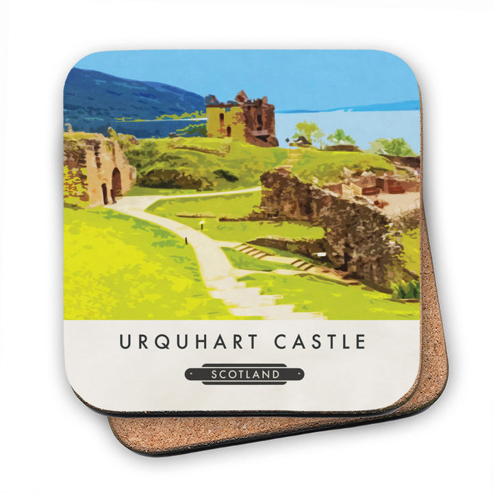 Urquhart Castle, Scotland MDF Coaster