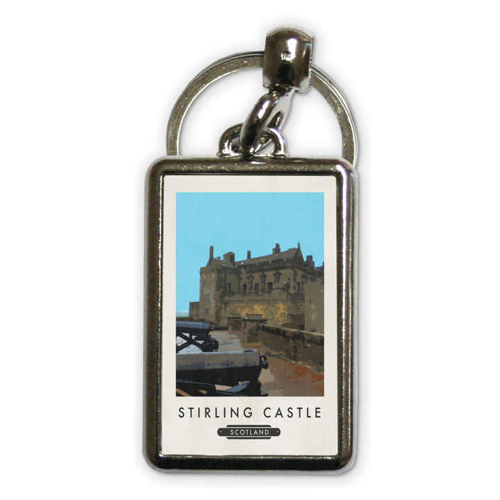 Stirling Castle, Scotland Metal Keyring