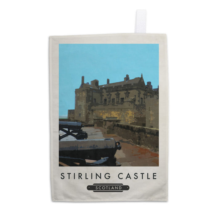 Stirling Castle, Scotland Tea Towel