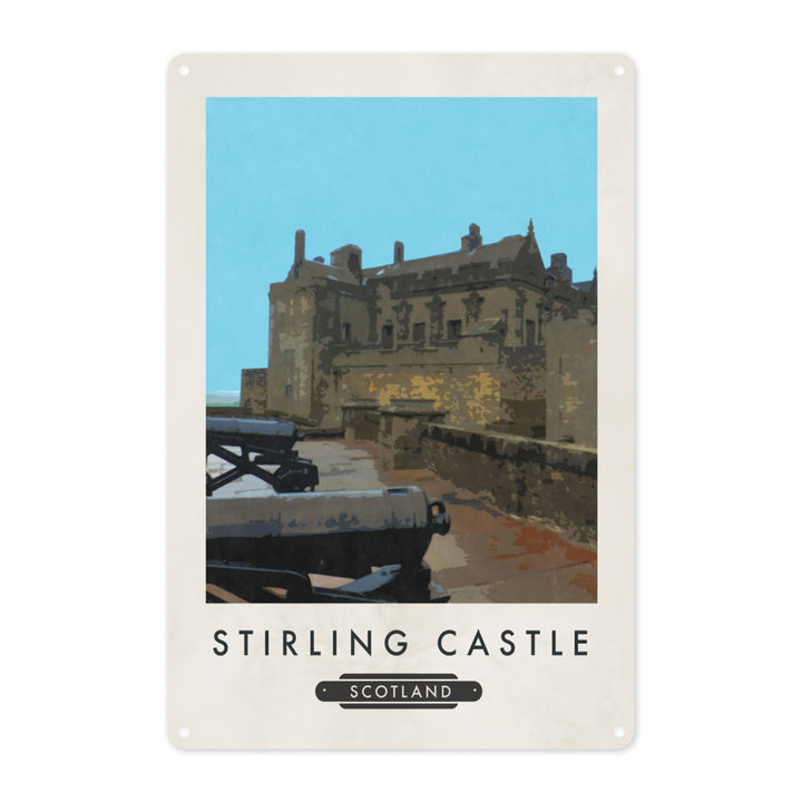 Stirling Castle, Scotland Metal Sign