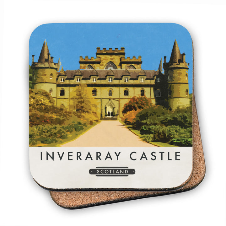 Inveraray Castle, Scotland MDF Coaster