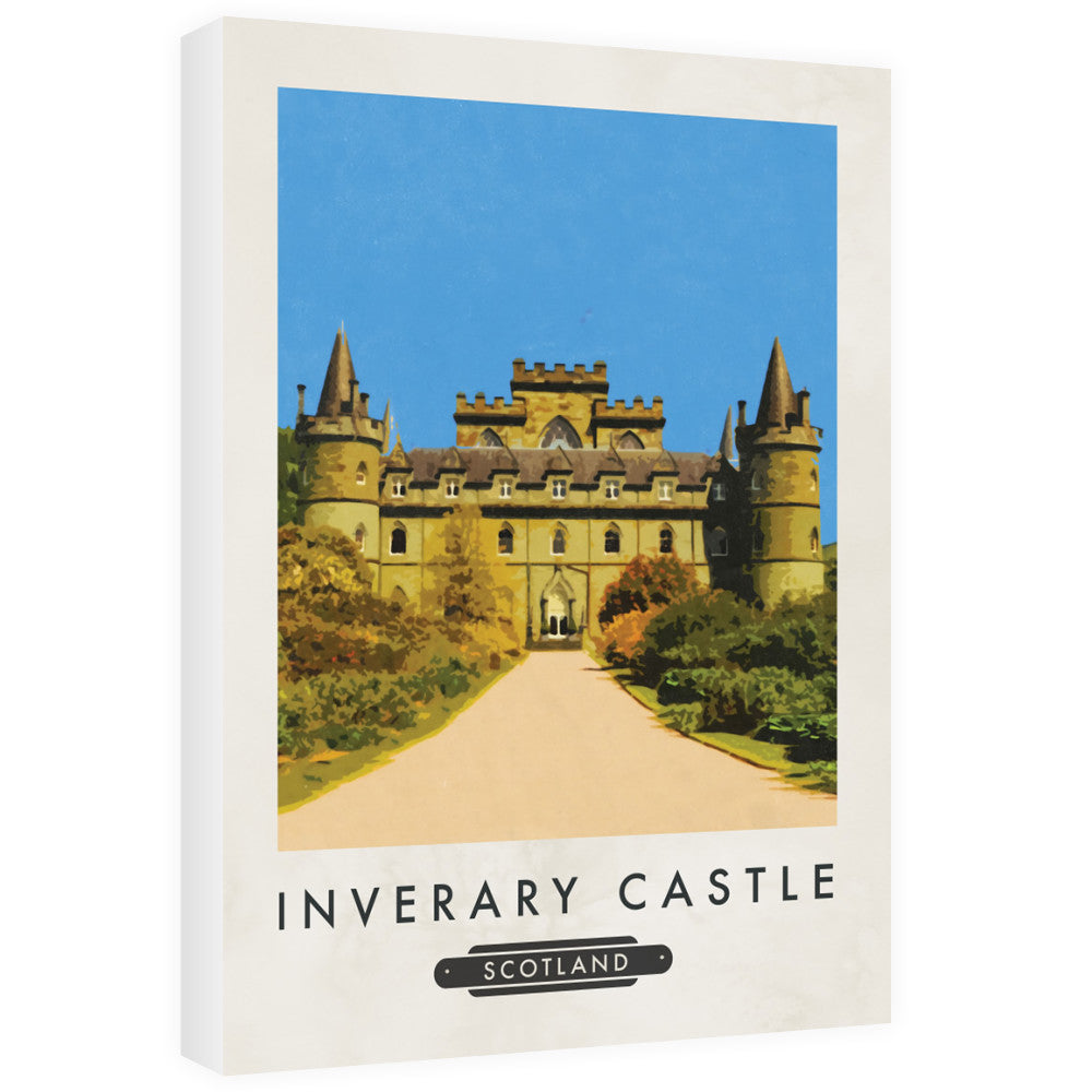 Inveraray Castle, Scotland 60cm x 80cm Canvas