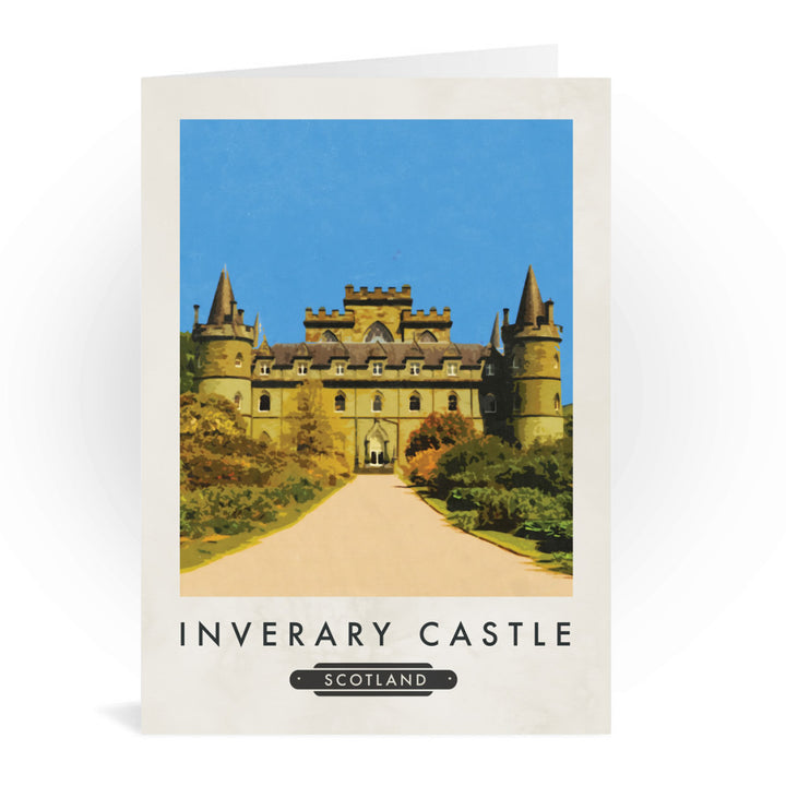 Inveraray Castle, Scotland Greeting Card 7x5