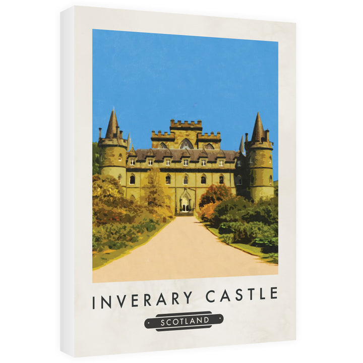 Inveraray Castle, Scotland 60cm x 80cm Canvas