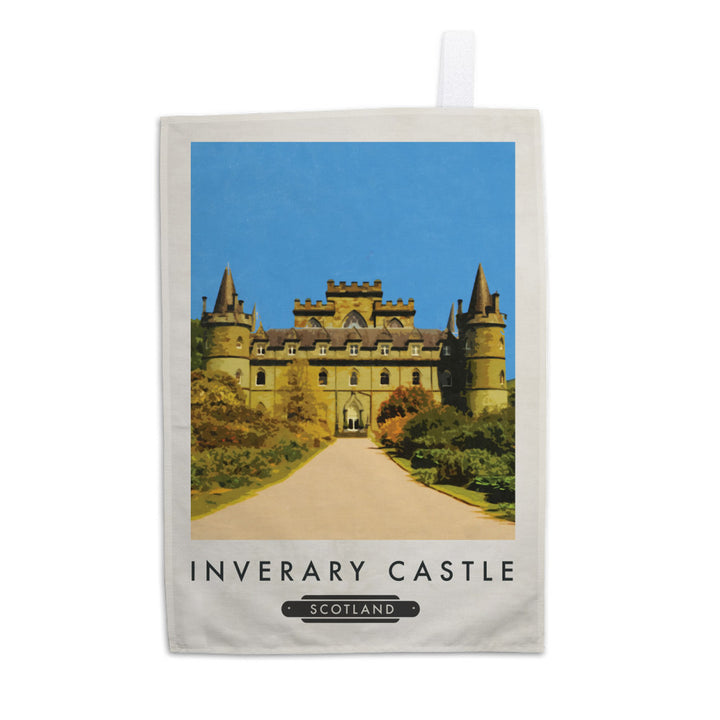 Inveraray Castle, Scotland Tea Towel