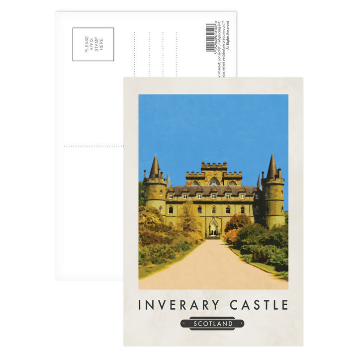 Inveraray Castle, Scotland Postcard Pack