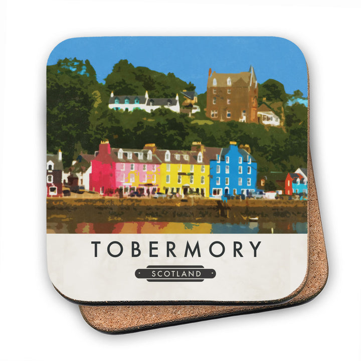 Tobermory, Scotland MDF Coaster