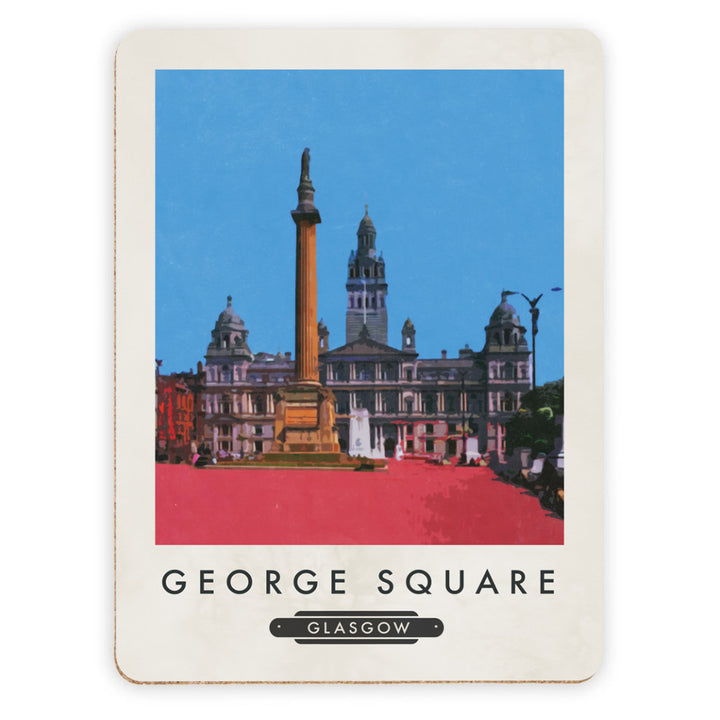 George Square, Glasgow, Scotland Placemat