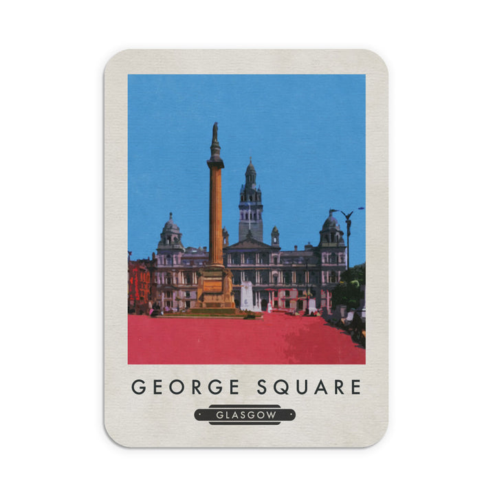 George Square, Glasgow, Scotland Mouse Mat