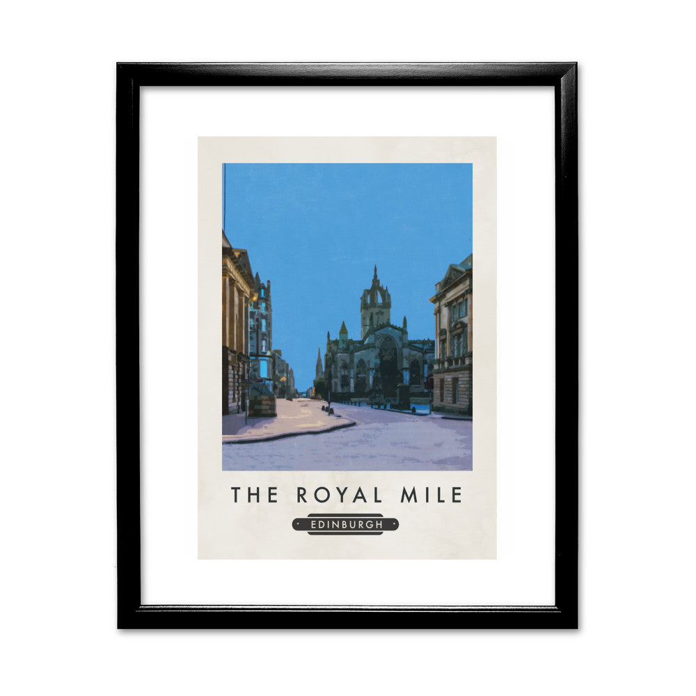 The Royal Mile, Edinburgh, Scotland - Art Print