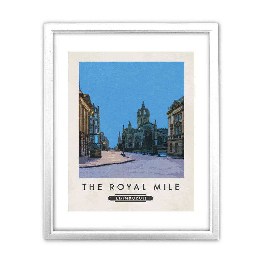 The Royal Mile, Edinburgh, Scotland - Art Print