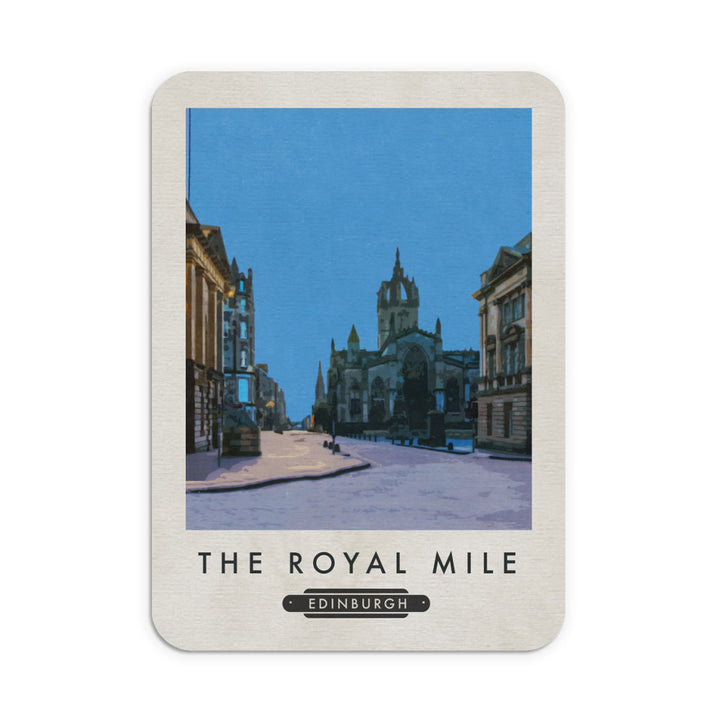 The Royal Mile, Edinburgh, Scotland Mouse Mat
