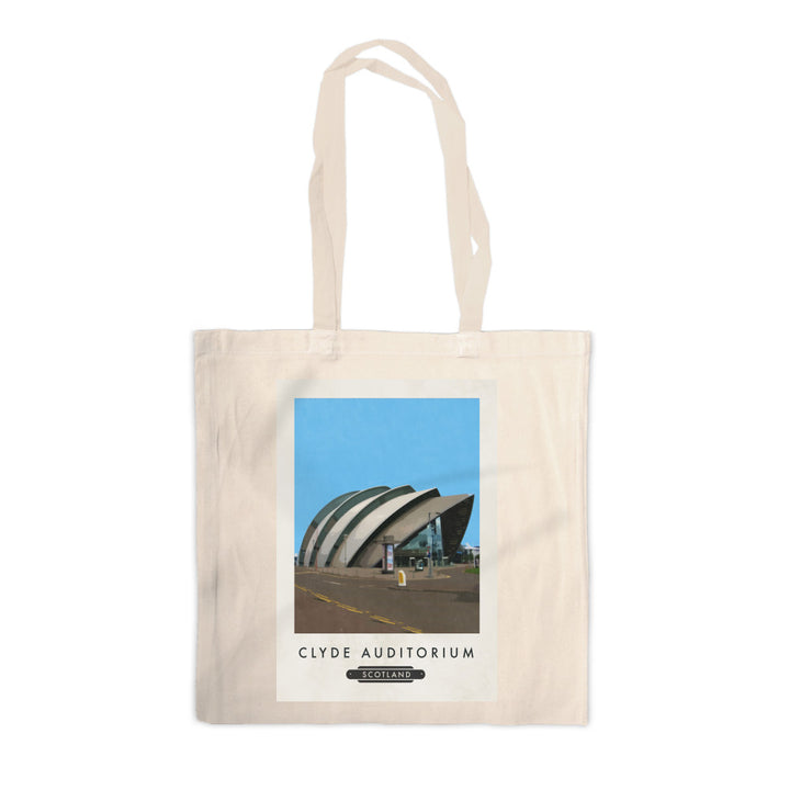 Clyde Auditorium, Scotland Canvas Tote Bag