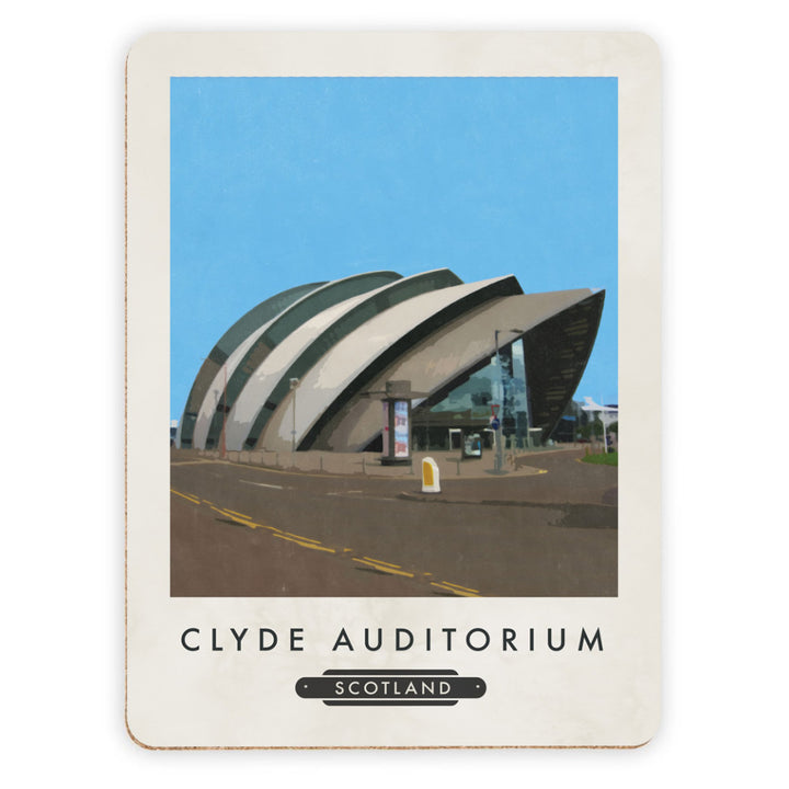 Clyde Auditorium, Scotland Placemat