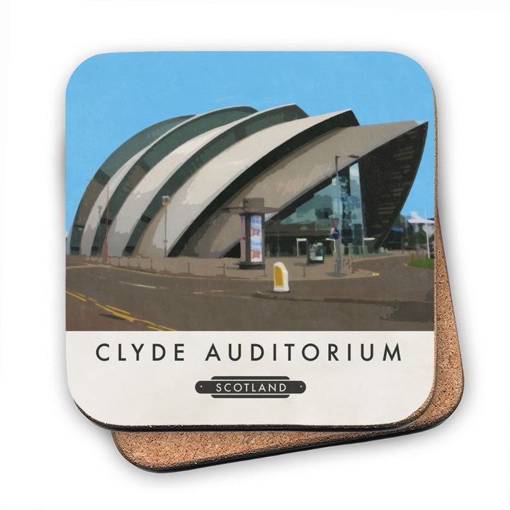 Clyde Auditorium, Scotland MDF Coaster