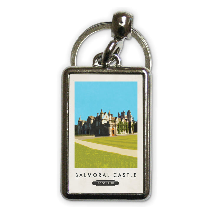 Balmoral, Scotland Metal Keyring