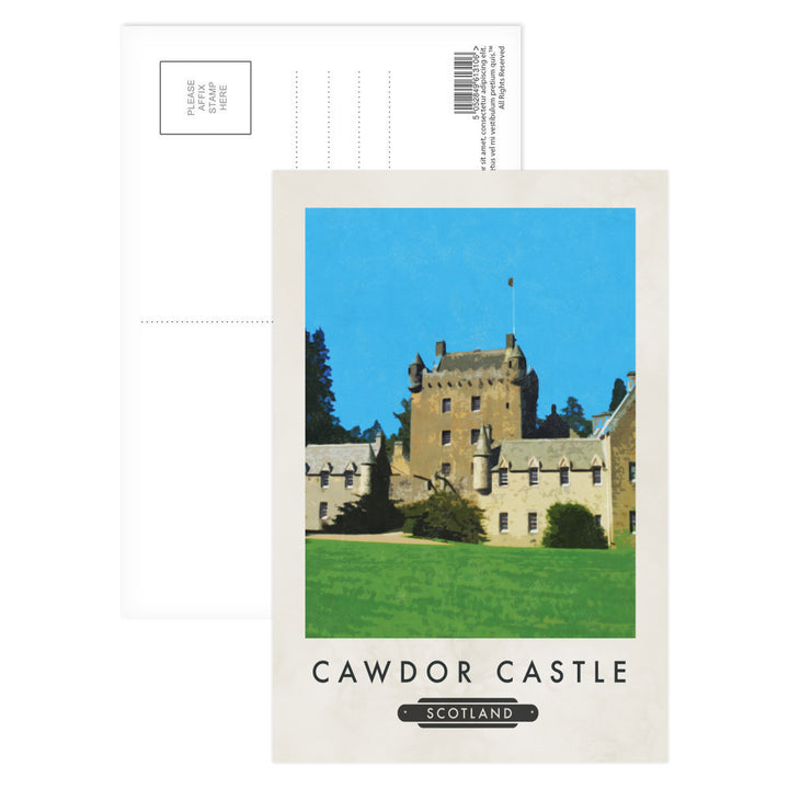 Cawdor Castle, Scotland Postcard Pack