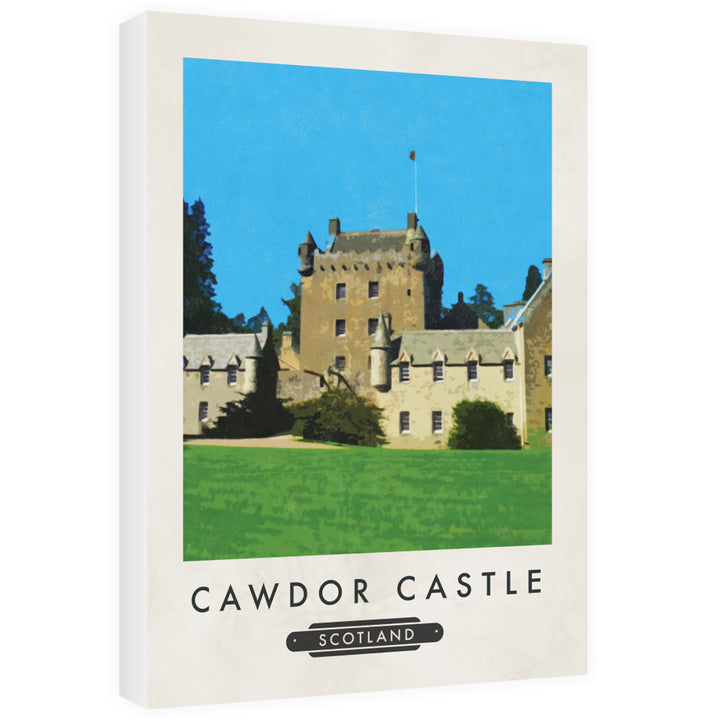 Cawdor Castle, Scotland 60cm x 80cm Canvas