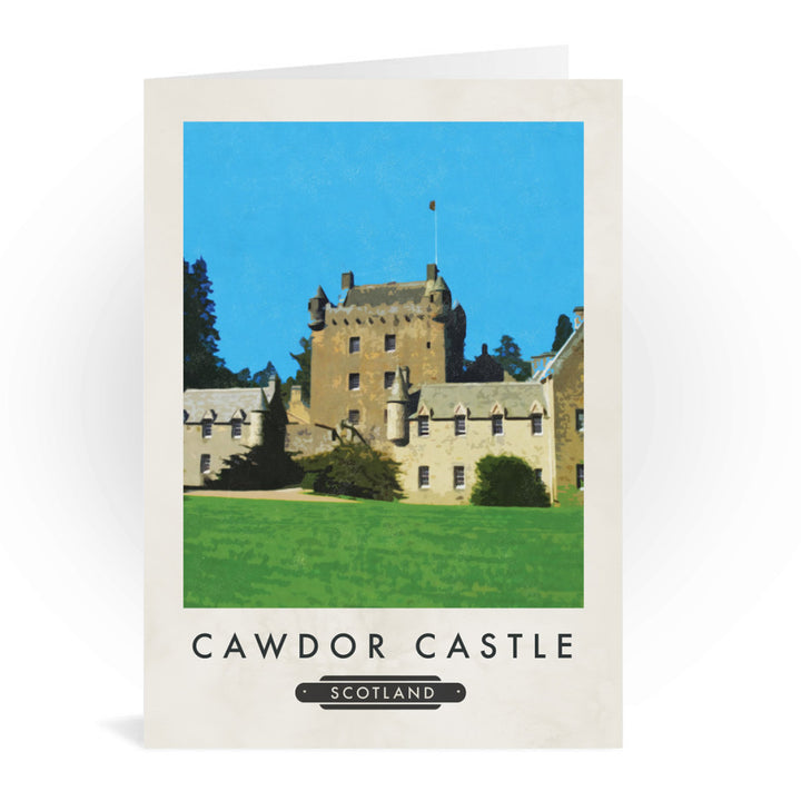 Cawdor Castle, Scotland Greeting Card 7x5
