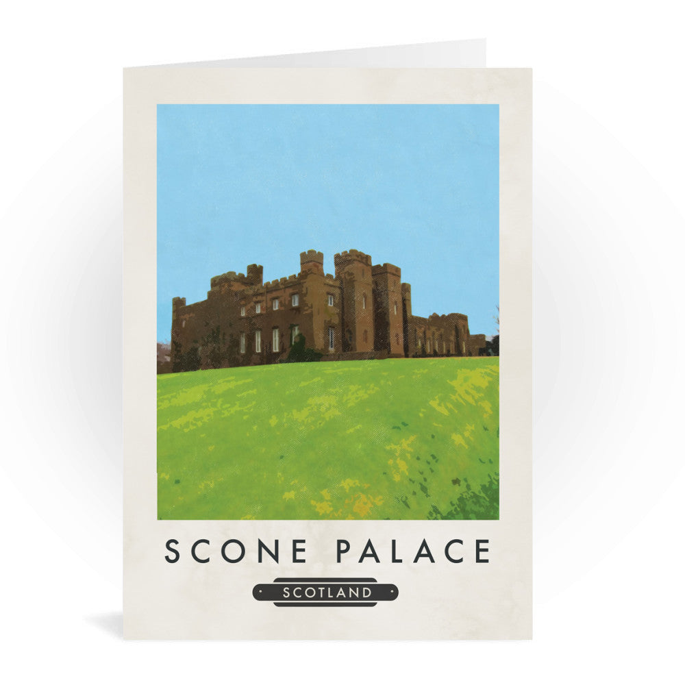 Scone Palace, Scotland Greeting Card 7x5