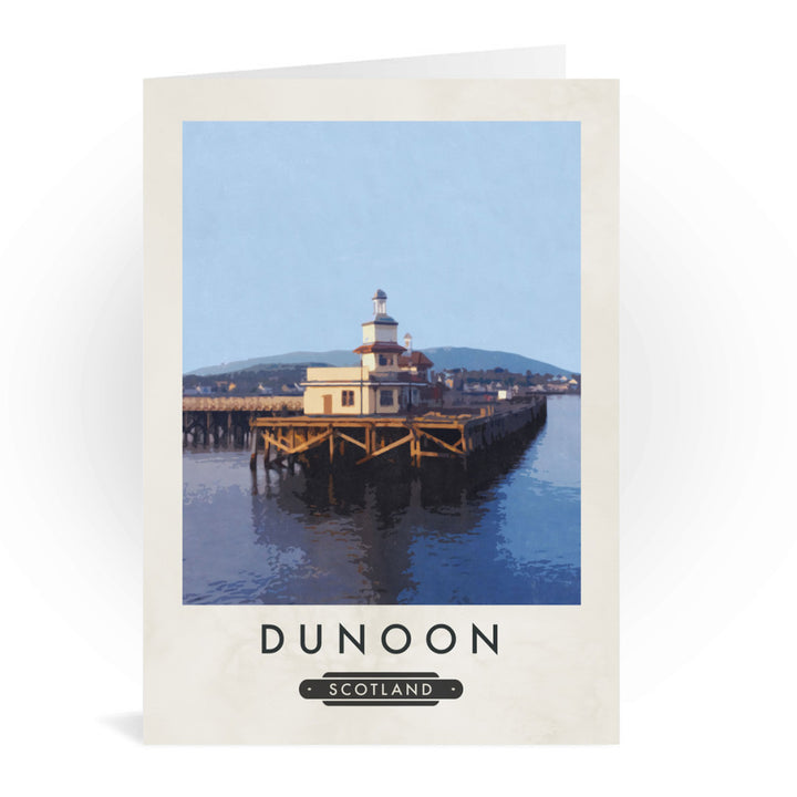 Dunoon, Scotland Greeting Card 7x5
