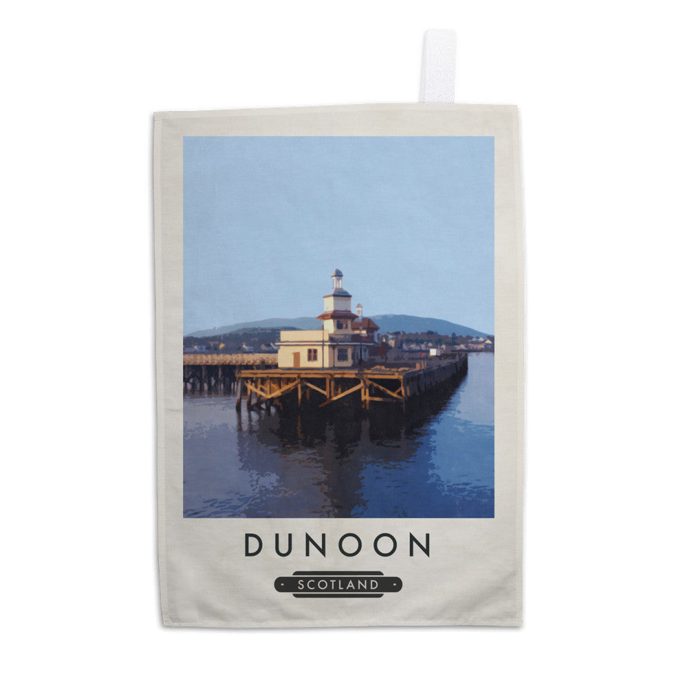 Dunoon, Scotland Tea Towel