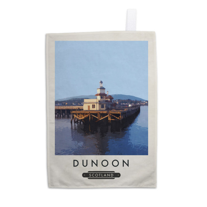 Dunoon, Scotland Tea Towel