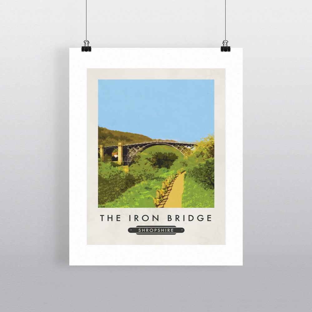 Ironbridge, Telford, Shropshire - Art Print