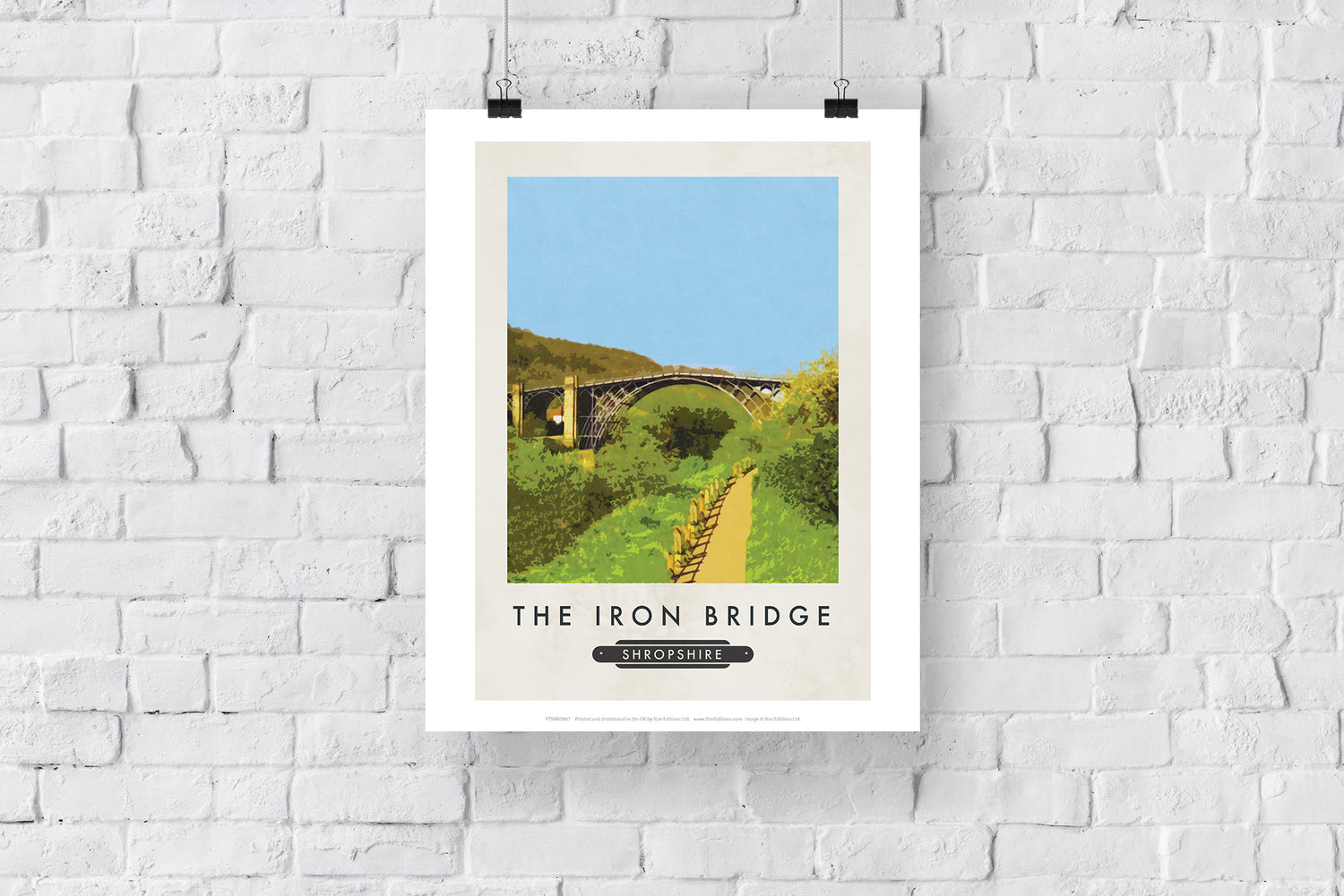 Ironbridge, Telford, Shropshire - Art Print