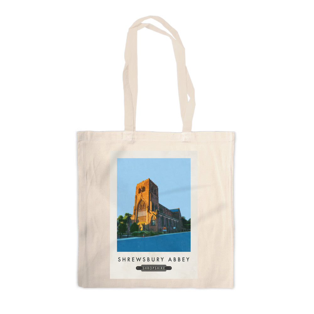 Shrewsbury Abbey, Shropshire Canvas Tote Bag