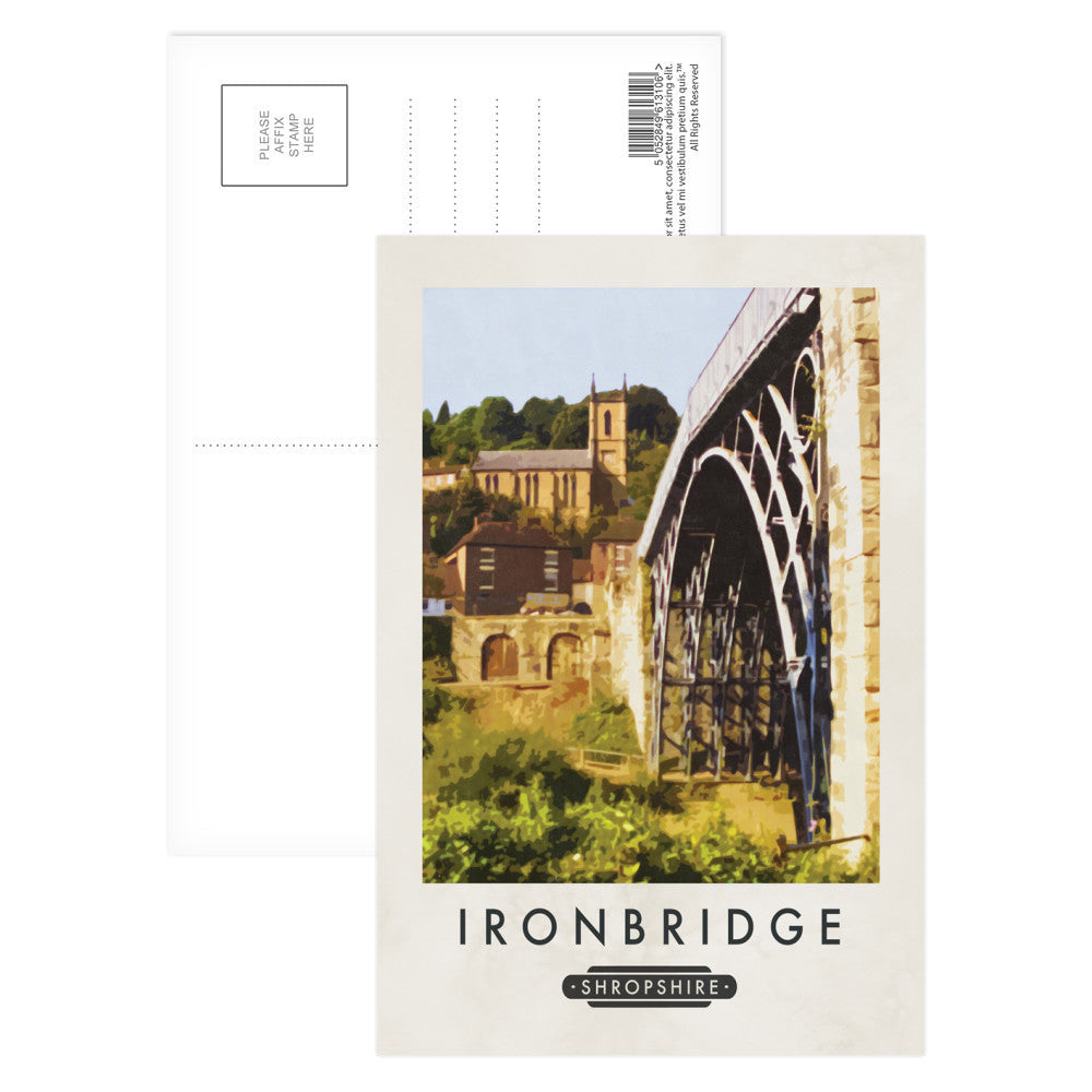Ironbridge, Telford, Shropshire Postcard Pack