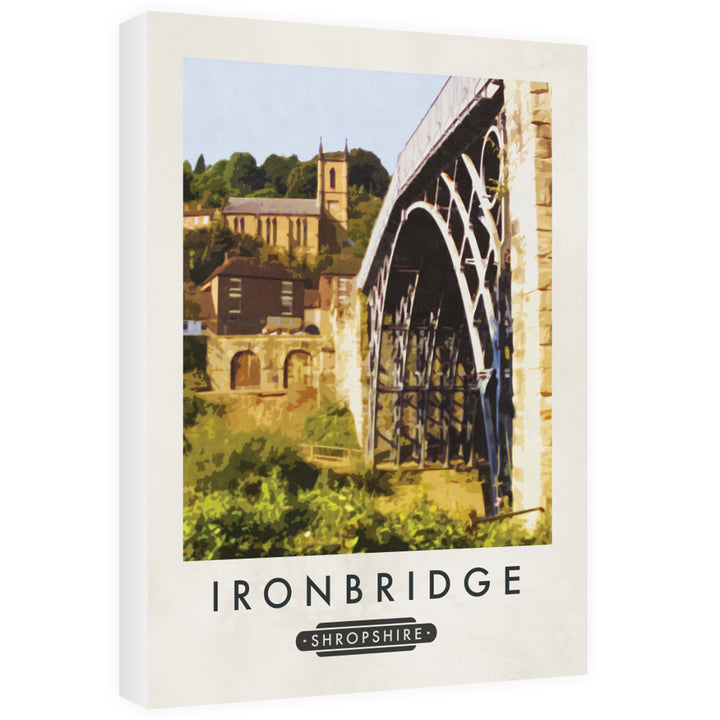 Ironbridge, Telford, Shropshire 60cm x 80cm Canvas