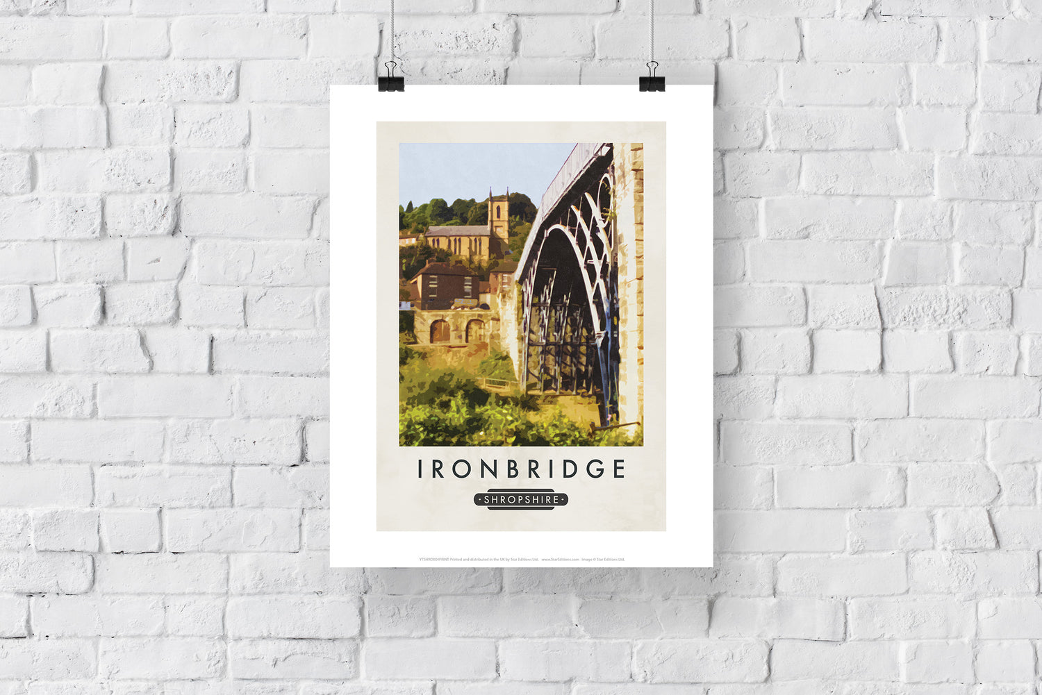 Ironbridge, Telford, Shropshire - Art Print