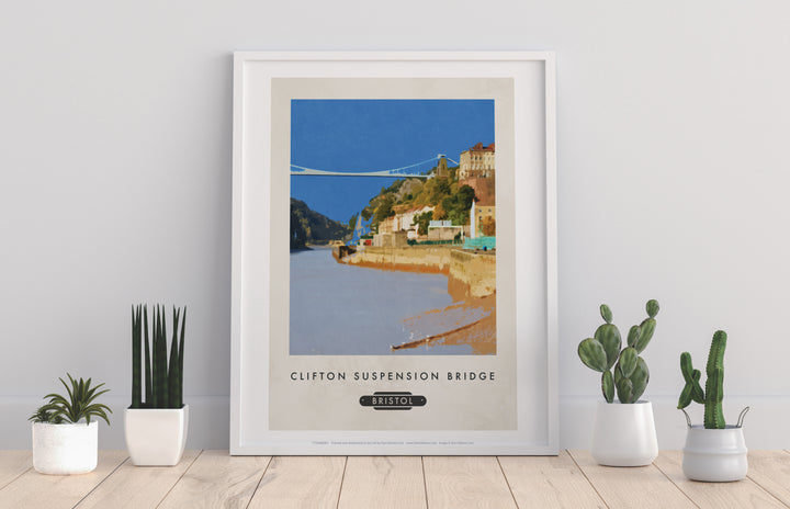 The Clifton Suspension Bridge, Bristol - Art Print