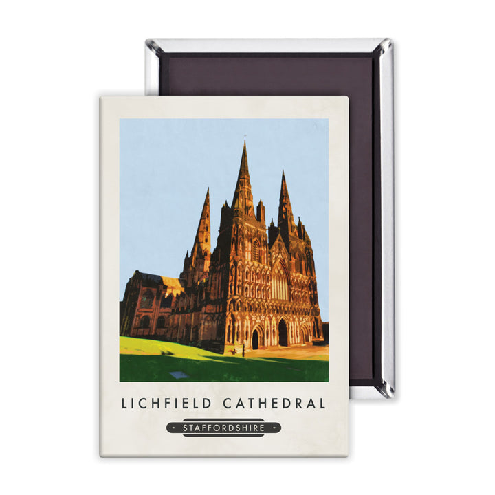 Lichfield Cathedral, Staffordshire Magnet