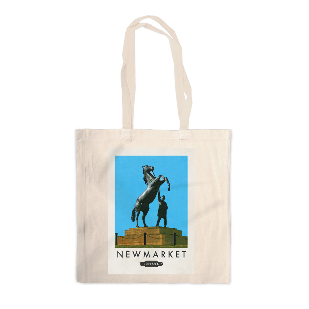 Newmarket, Suffolk Canvas Tote Bag