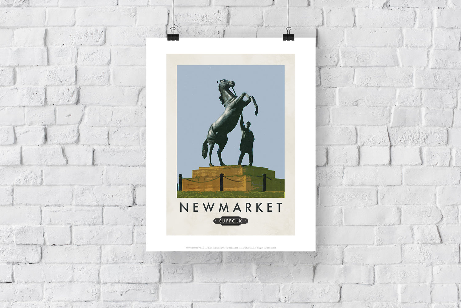 Newmarket, Suffolk - Art Print