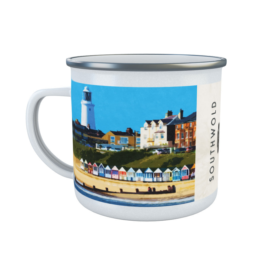 Southwold, Suffolk Enamel Mug