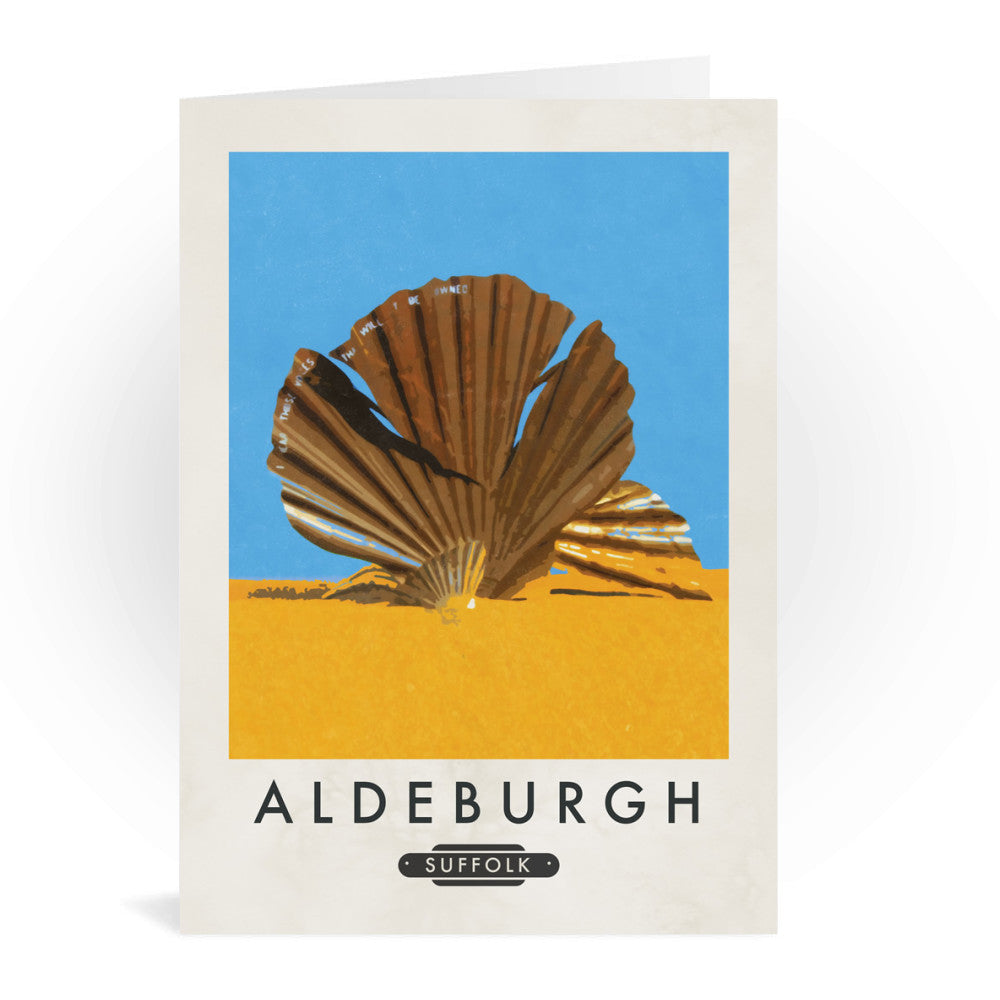 Aldeburgh, Suffolk Greeting Card 7x5