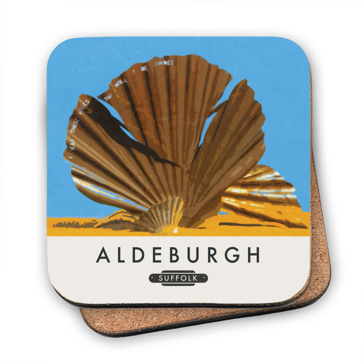 Aldeburgh, Suffolk MDF Coaster