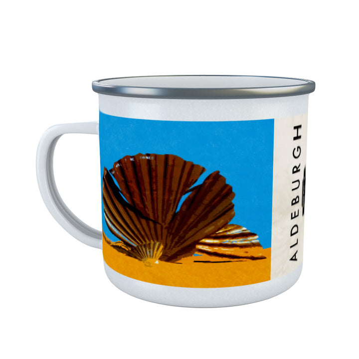 Aldeburgh, Suffolk Enamel Mug