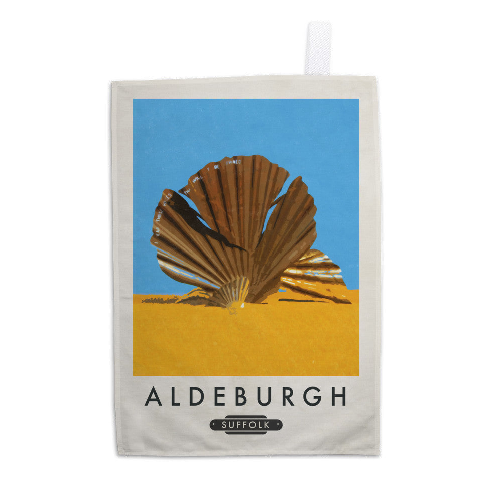 Aldeburgh, Suffolk Tea Towel