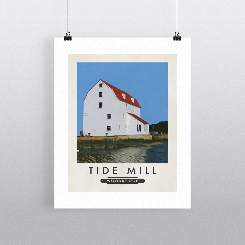 The Tide Mill, Woodbridge, Suffolk - Art Print