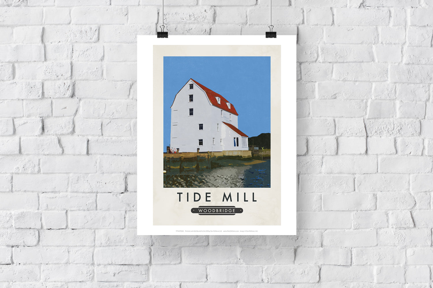 The Tide Mill, Woodbridge, Suffolk - Art Print
